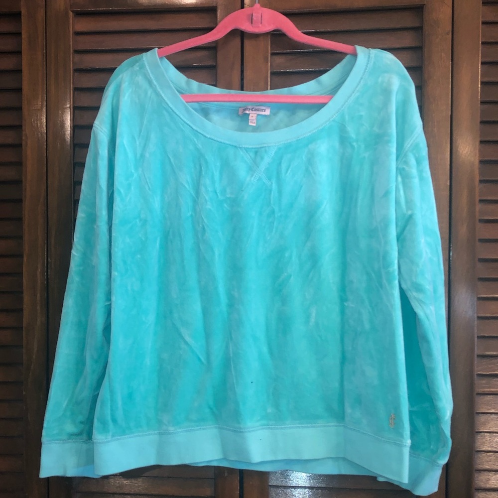 Juicy couture velour sweater